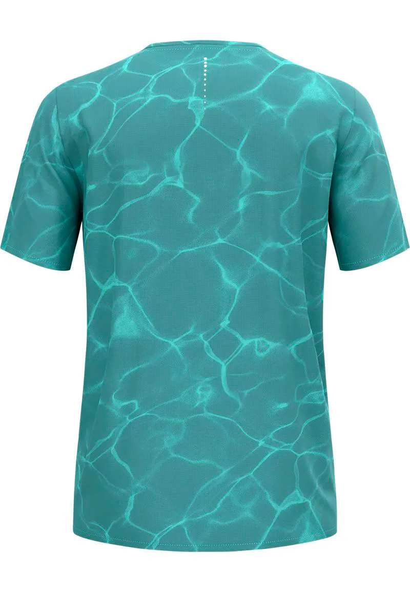ODLO CREW SS ZEROW CHILLTEC PRINT