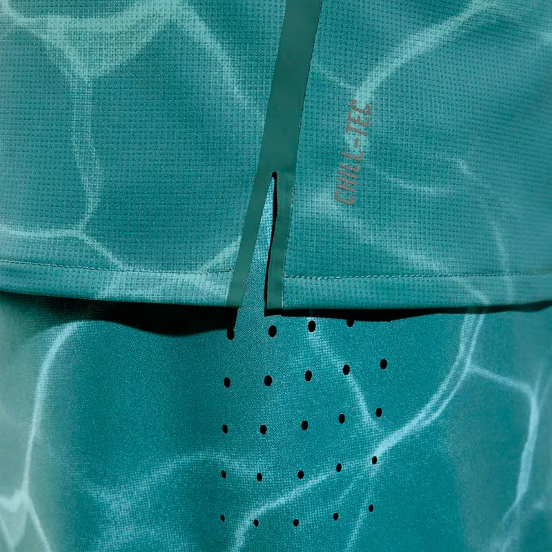 ODLO CREW SS ZEROW CHILLTEC PRINT