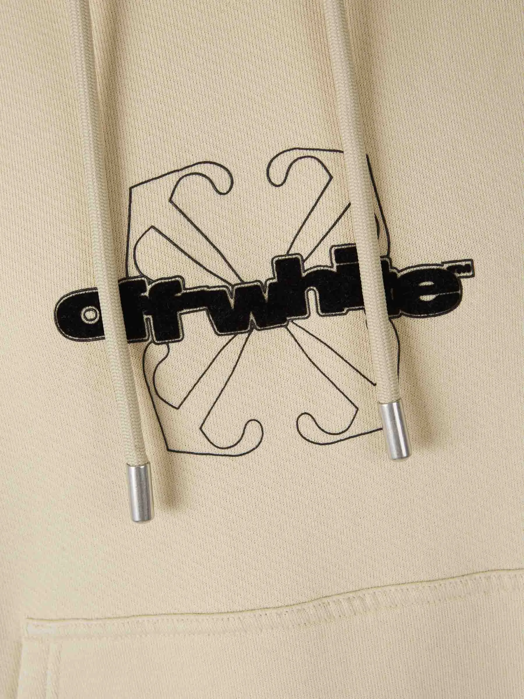 OFFWHITE SUDADERA LOGO ALGODóN