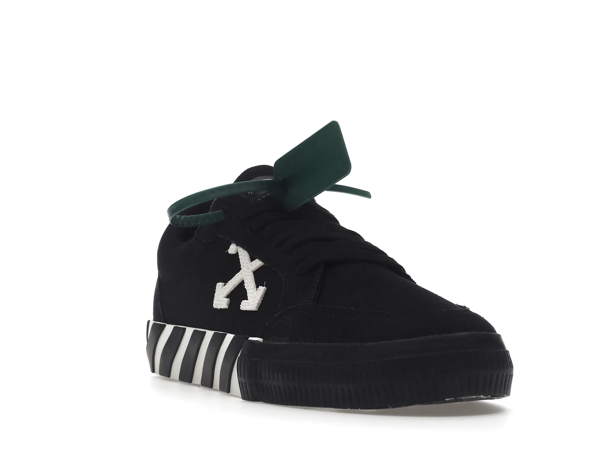 OFFWHITE VULC LOW CANVAS BLACK WHITE