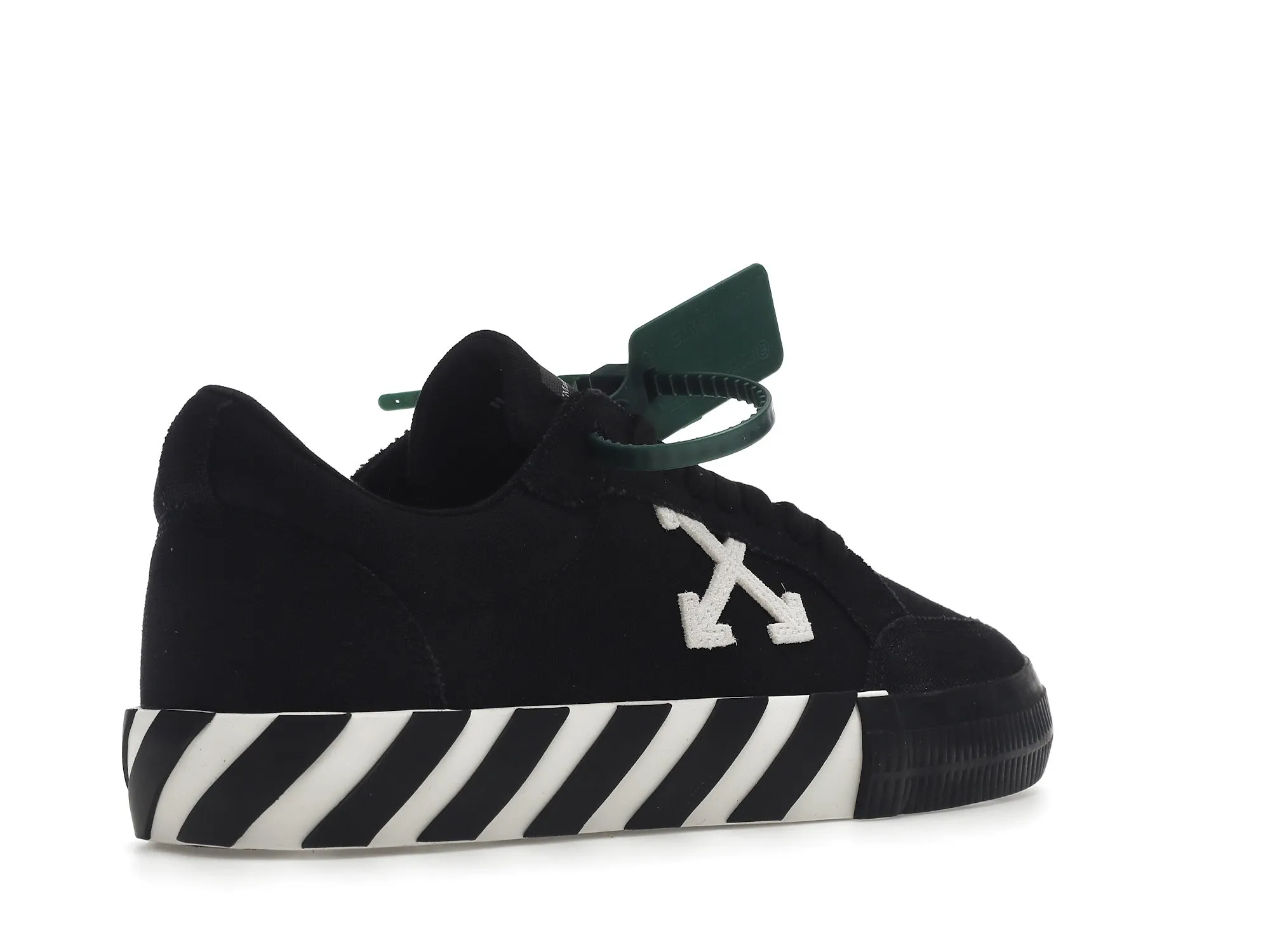 OFFWHITE VULC LOW CANVAS BLACK WHITE
