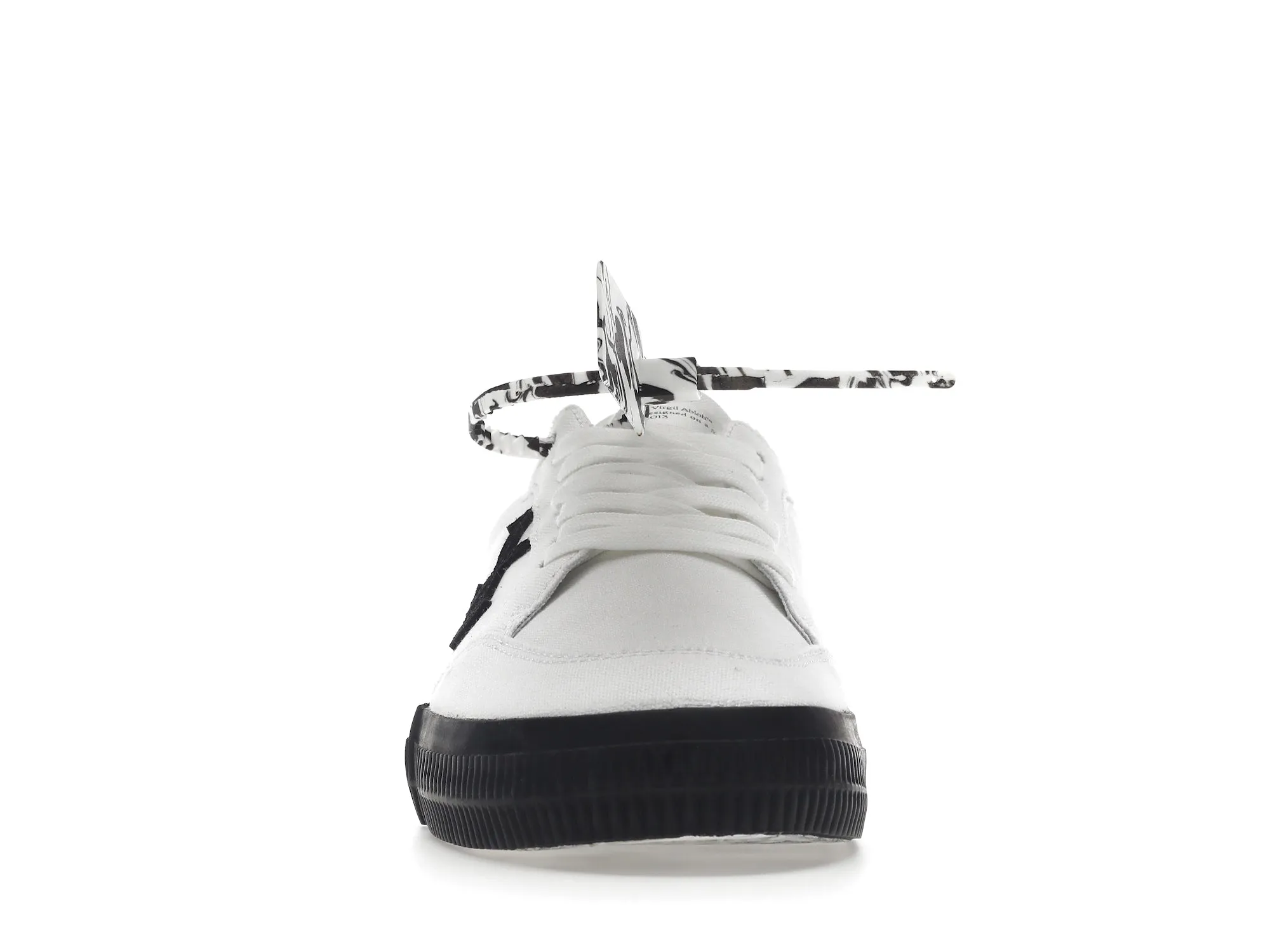 OFFWHITE VULCANIZED LOW CANVAS WHITE BLACK