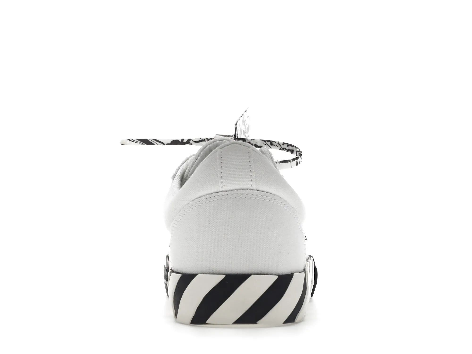 OFFWHITE VULCANIZED LOW CANVAS WHITE BLACK