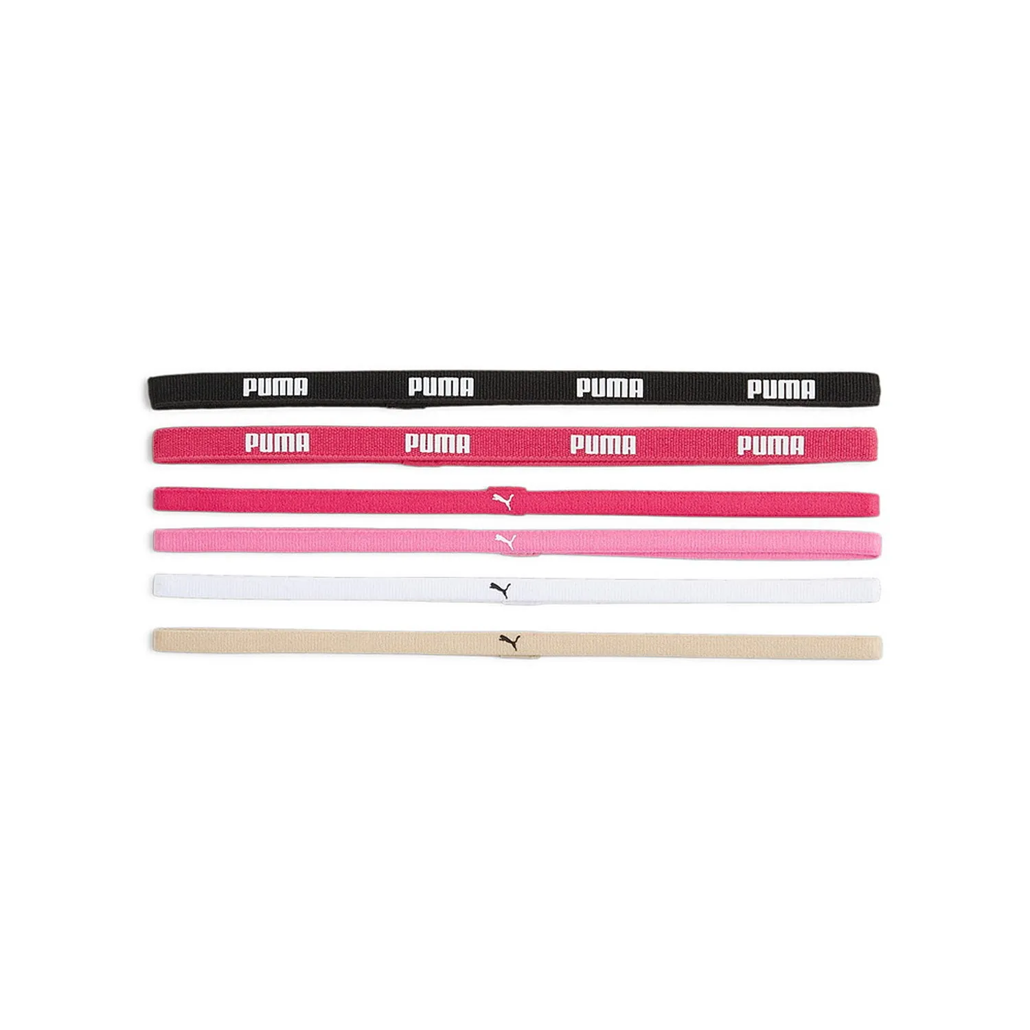 Pack cintas pelo Puma Sportbands 6 unidades