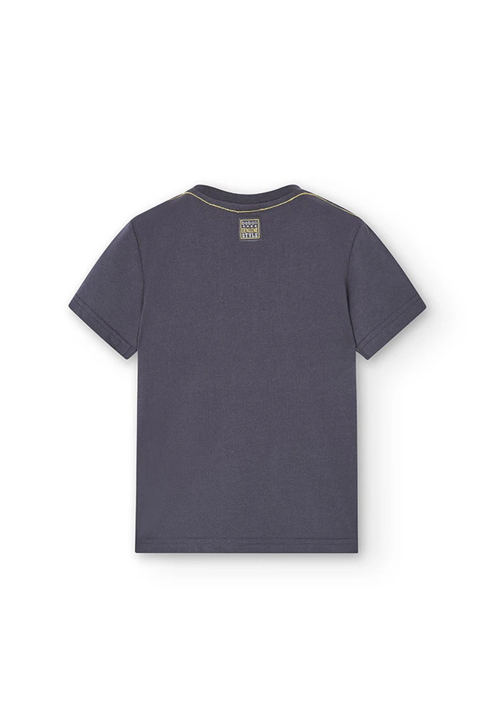 Pack de punto de niño en gris