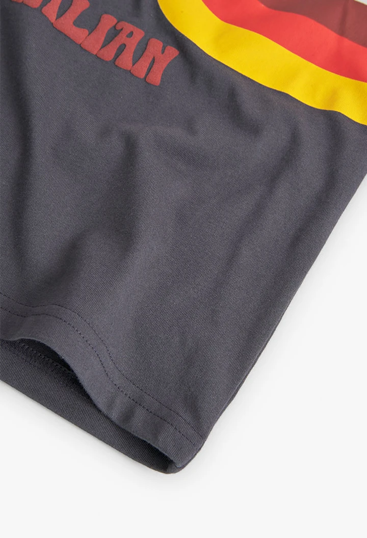 Pack de punto de niño en gris