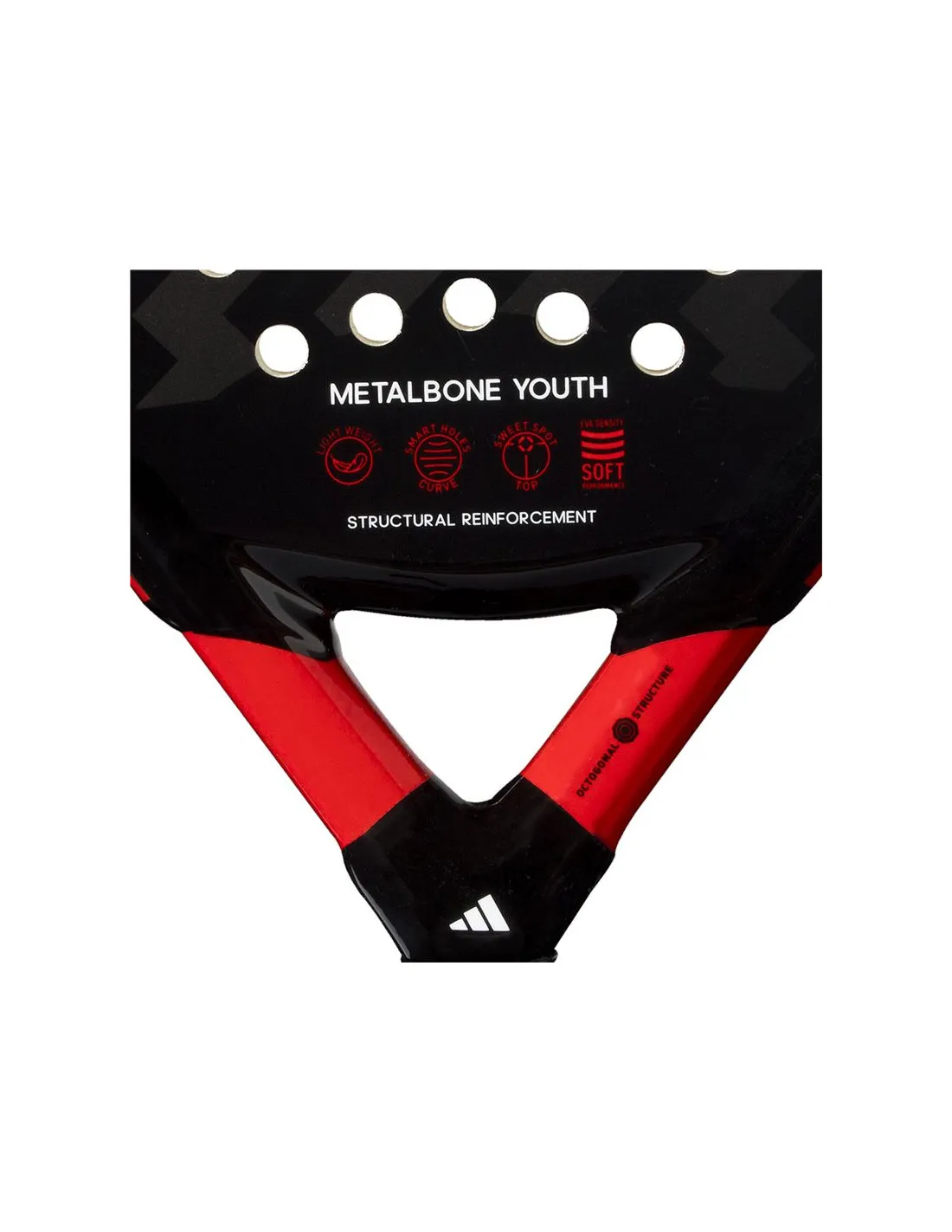 Pala de Padel Metalbone Youth 3.2 Negro Infantil