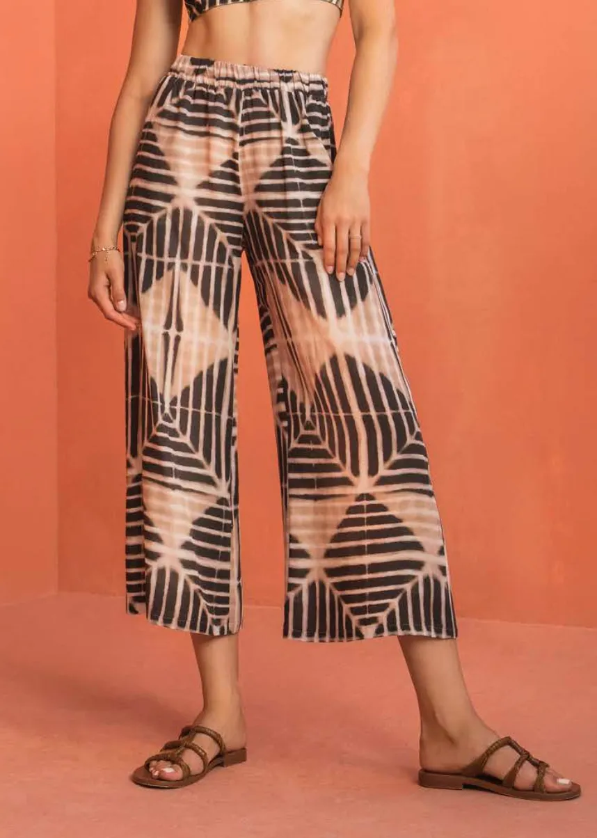 PANTALN PRINT TNICO