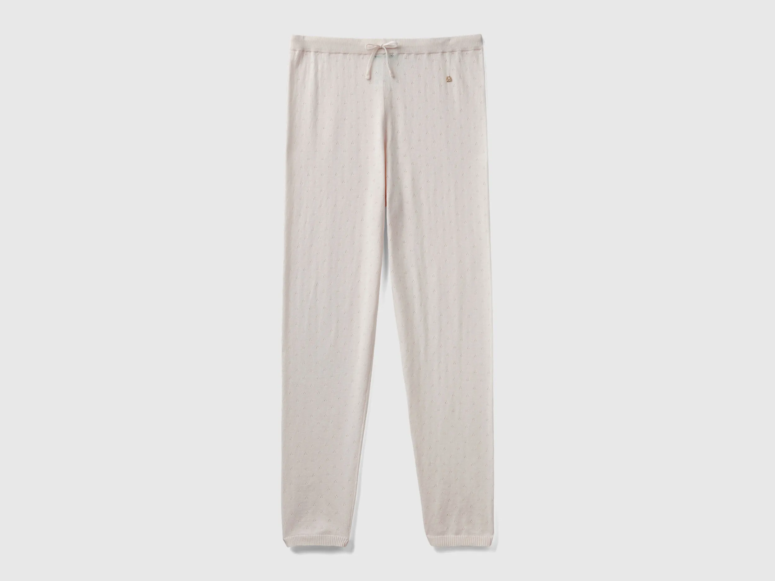 Pantalón de punto con cordón de ajuste
