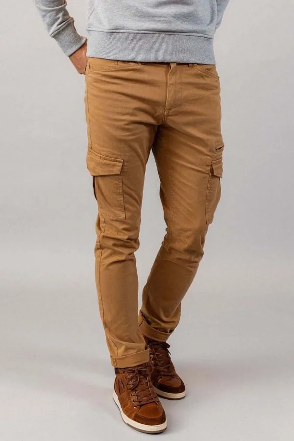 Pantalon Hombre Patrouille De France Largo Mahevan Camel