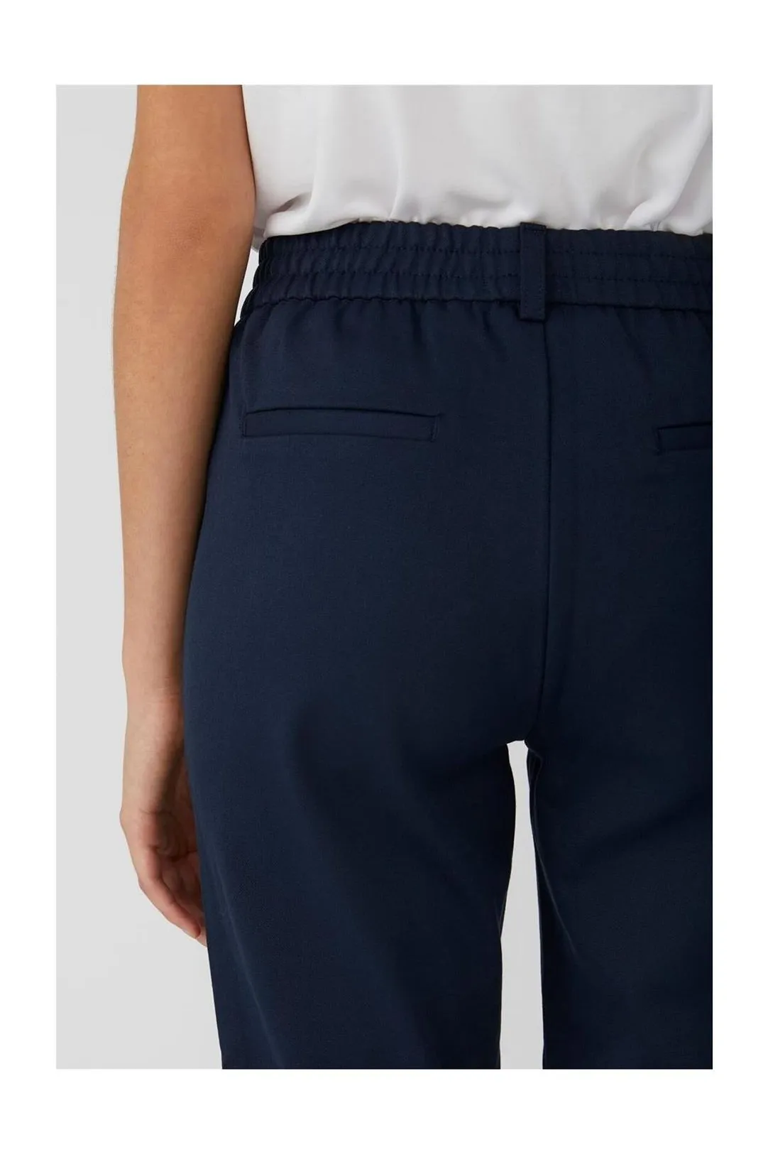 PANTALON TELA SLIM OBJLISA AZUL MARINO