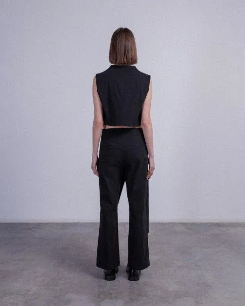pantalones clásicos Ixos K24E70323 Negro