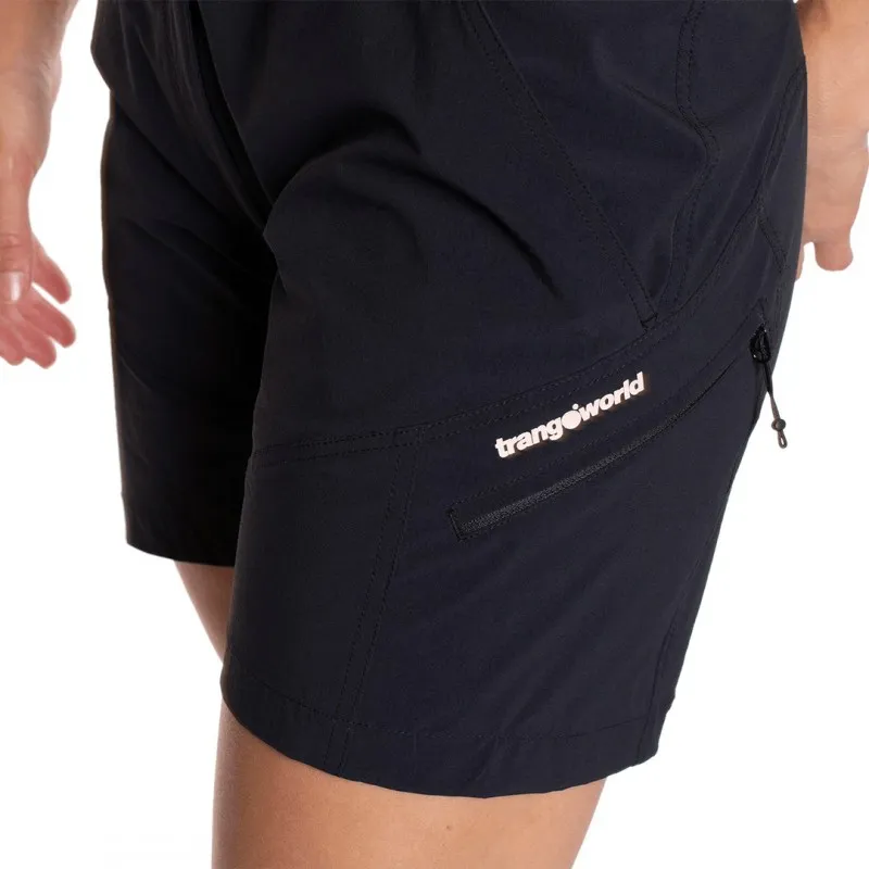 PANTALÓN TRANGOWORLD CORTO YITTU VN NEGRO