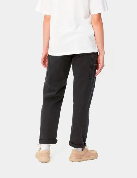 PANTALóN CARHARTT W' PIERCE  BLACK STONE WASHED
