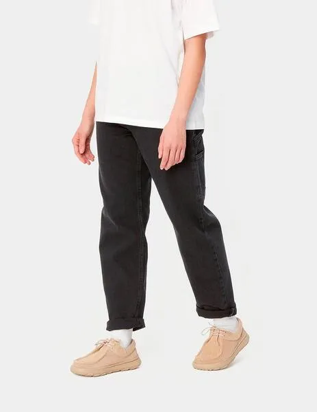 PANTALóN CARHARTT W' PIERCE  BLACK STONE WASHED
