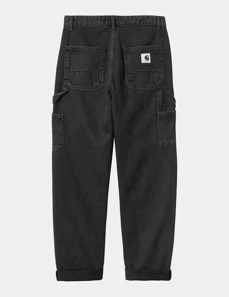 PANTALóN CARHARTT W' PIERCE  BLACK STONE WASHED