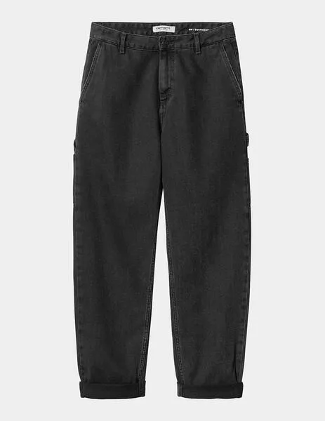 PANTALóN CARHARTT W' PIERCE  BLACK STONE WASHED
