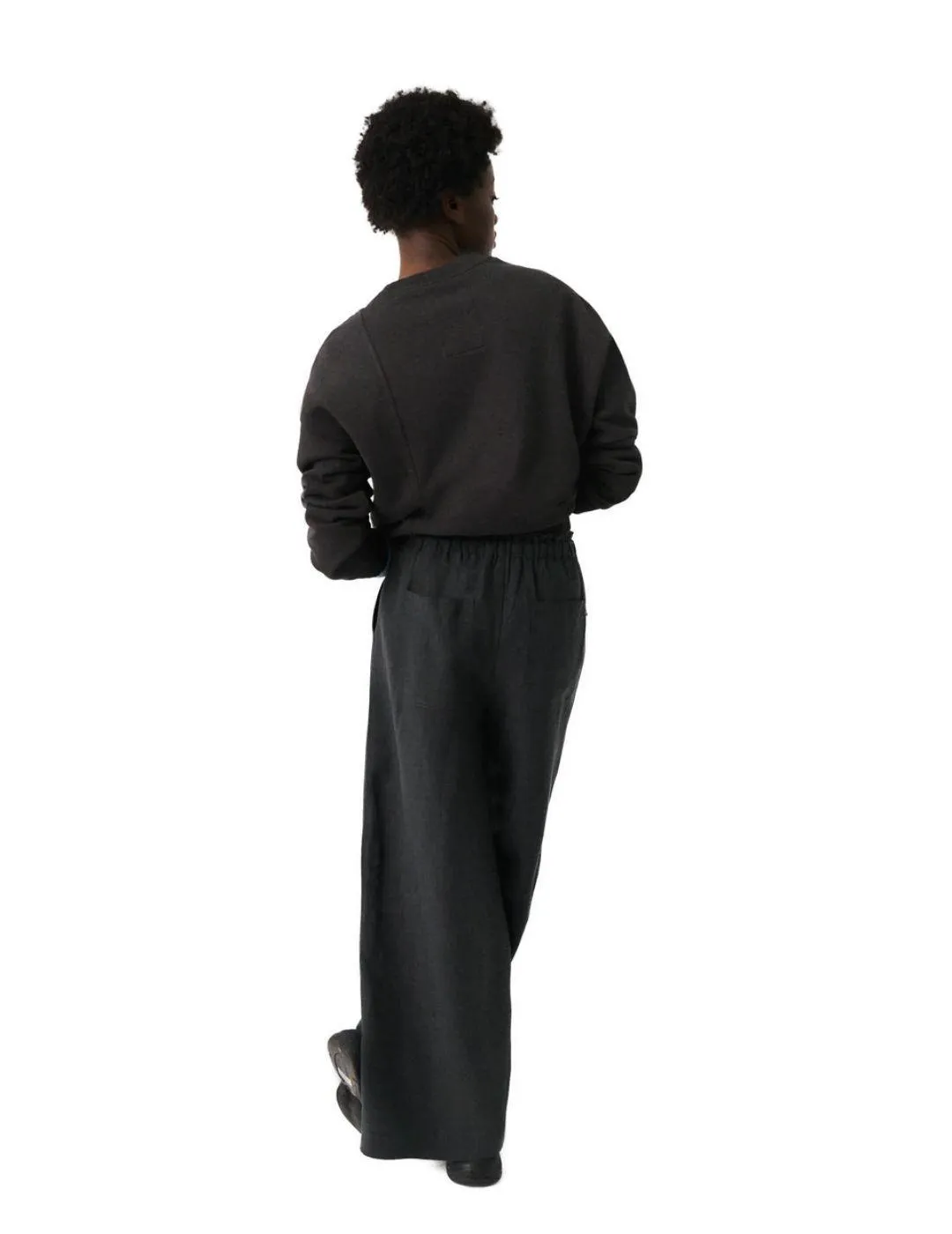 PANTALóN ECOALF NEGRO PARA MUJERA