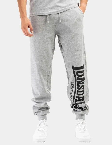 PANTALóN LONSDALE LOGO LARGE  MARL GREY/BLACK