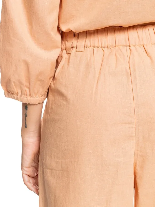 Pantalón ROXY acampanado para Mujer Bay Sight TOAST (cjj0) Ref. ERJNP03417 tostado/salmón