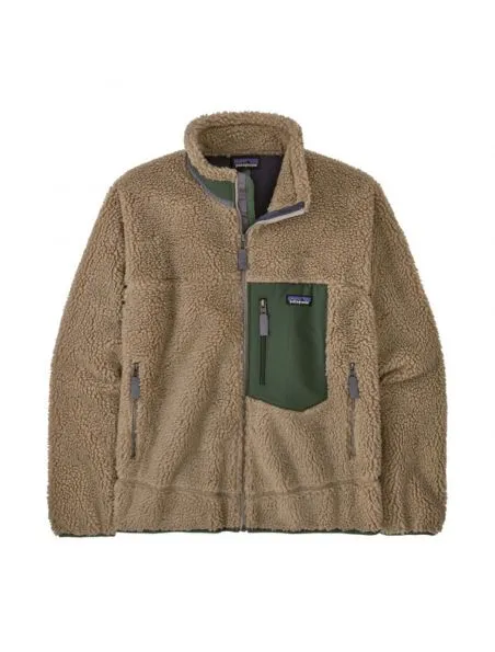 PATAGONIA CHAQUETA CLASSIC RETROX FLEECE HOMBRE SEABIRD GREY