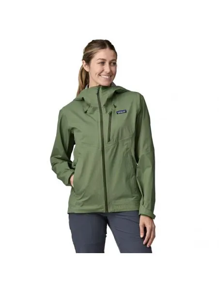 PATAGONIA Chaqueta Granite Crest Rain Mujer Terrain Green