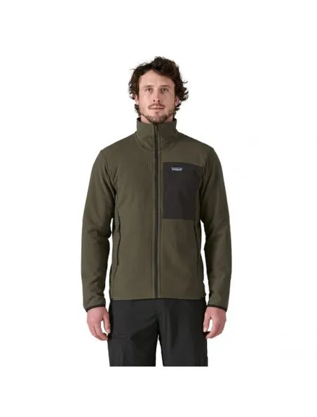 PATAGONIA Chaqueta R2 Techface Hombre Pine Needle Green