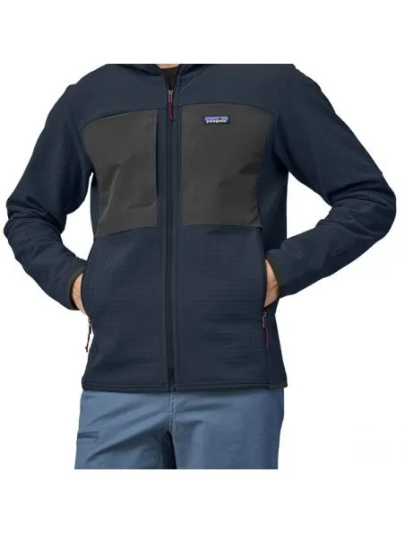 PATAGONIA Chaqueta R2 Techface Hoody Hombre New Navy