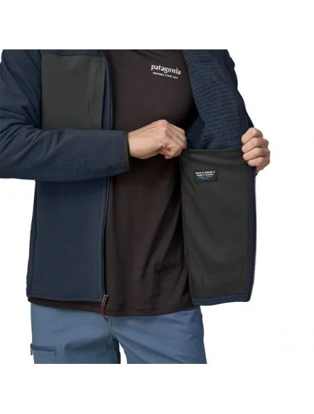 PATAGONIA Chaqueta R2 Techface Hoody Hombre New Navy