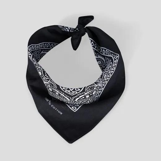 Pañuelo Bandana 50x50 cm negro