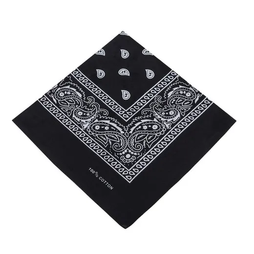 Pañuelo Bandana 50x50 cm negro