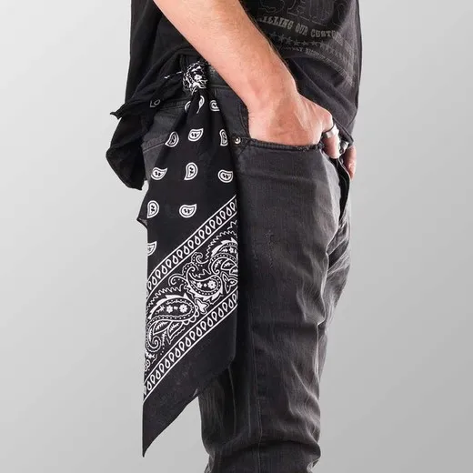 Pañuelo Bandana 50x50 cm negro