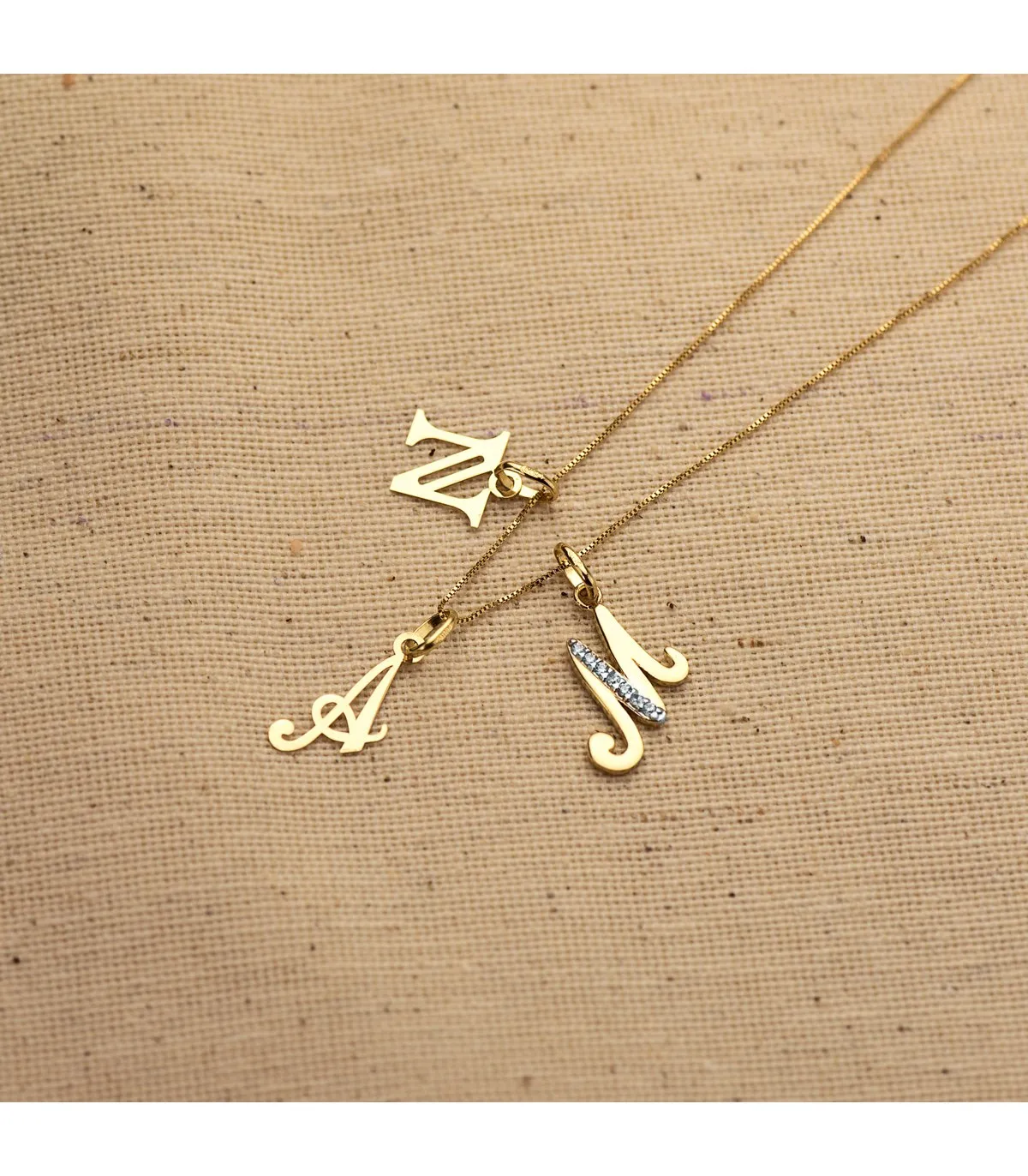 Pendentif Initiale Y Or Jaune 18 K 15mm