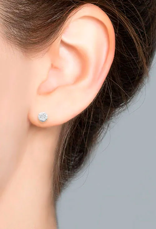 PENDIENTES ORO BLANCO Y DIAMANTES 243_24700186