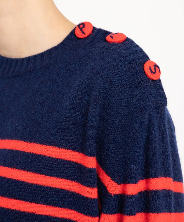 Philosophy di Lorenzo Serafini Striped wool and cashmere sweater