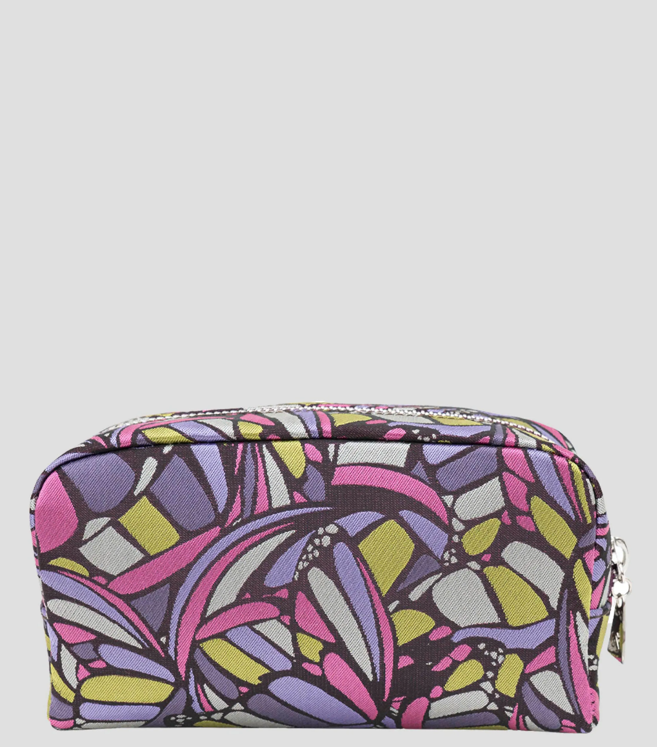 Pineda Covalin Cosmetiquera multicolor con mariposa abstracta Mujer