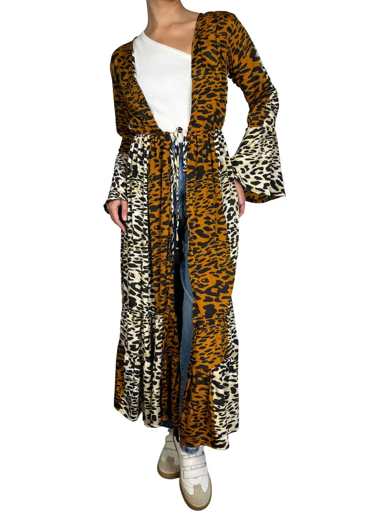 PIPPA Kimono Animal Print