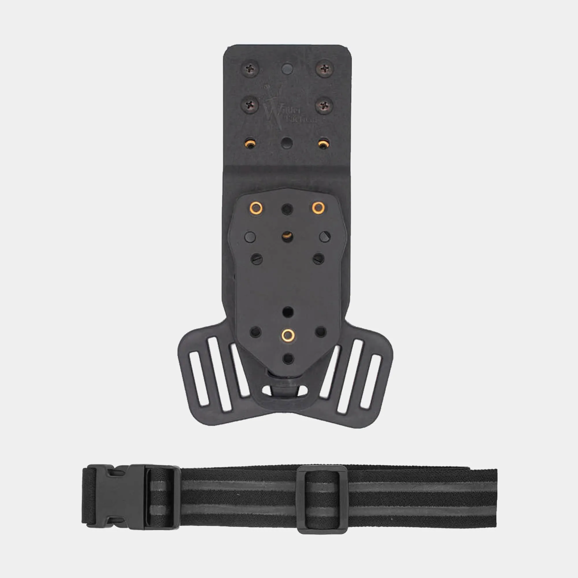 PLATAFORMA MHP CON ADAPTADOR PARA LEG STRAP Y QLS / MHP ADAPTER  WILDER TACTICAL