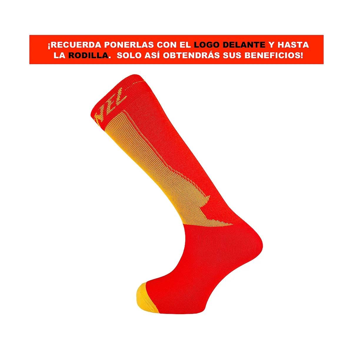 PRENEL  PERFORMANCE BOOSTING TIGHTS WITH ELASTIC ENERGY  SPAIN COLOR PRENEL LOGO