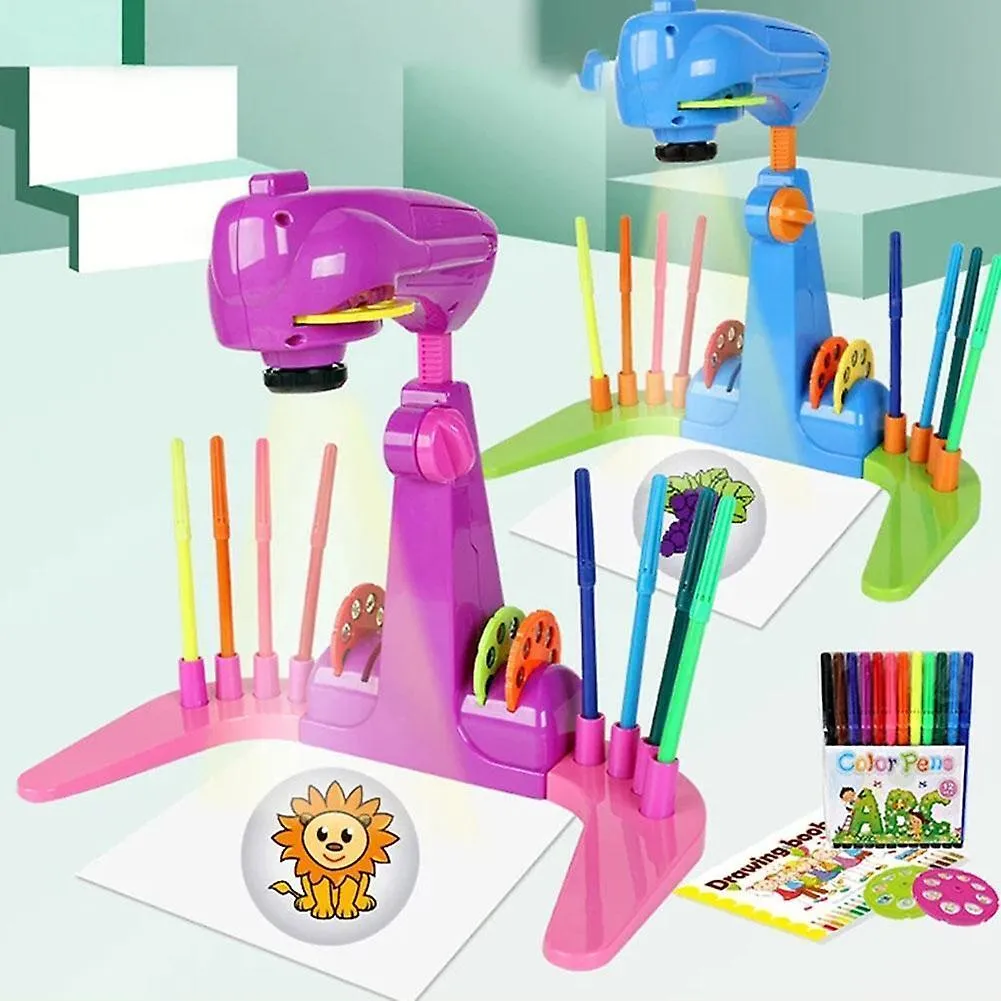 Proyector De Dibujo Para Niños, Juguete De Proyector De Trazar Y Dibujar Para Niños Pequeños