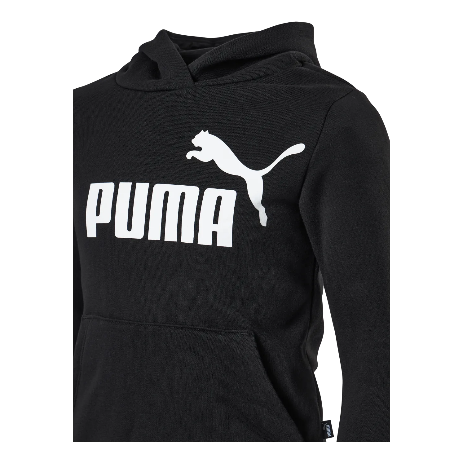 Puma Ess Logo Hoodie Fl G Puma Black