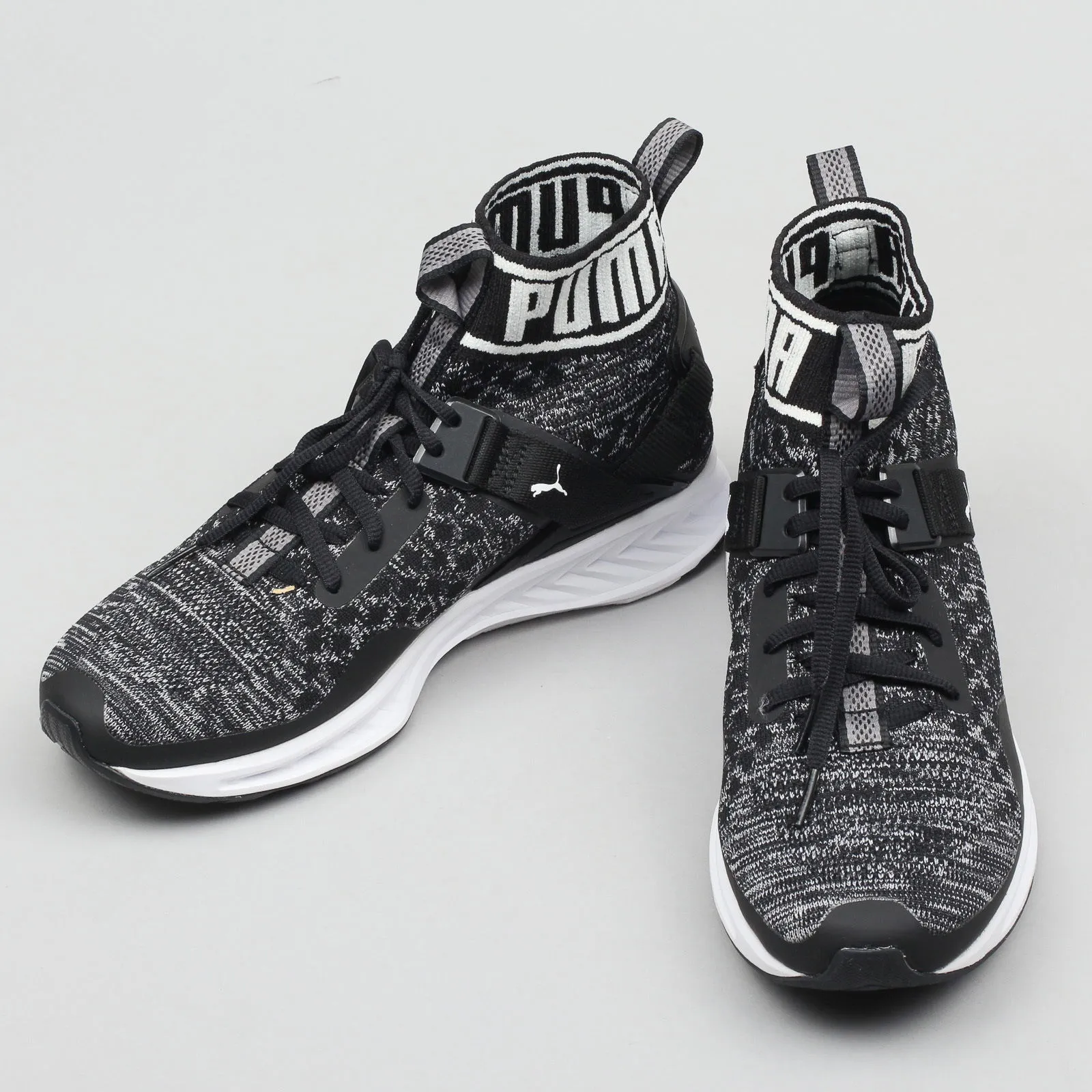 PUMA IGNITE EVOKNIT WN'S BLACK  QUIET SHADE  WHITE