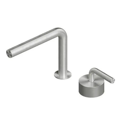 QUADRO DESIGN LEVO MEZCLADOR DE LAVABO DE 2 AGUJEROS H 143 MM