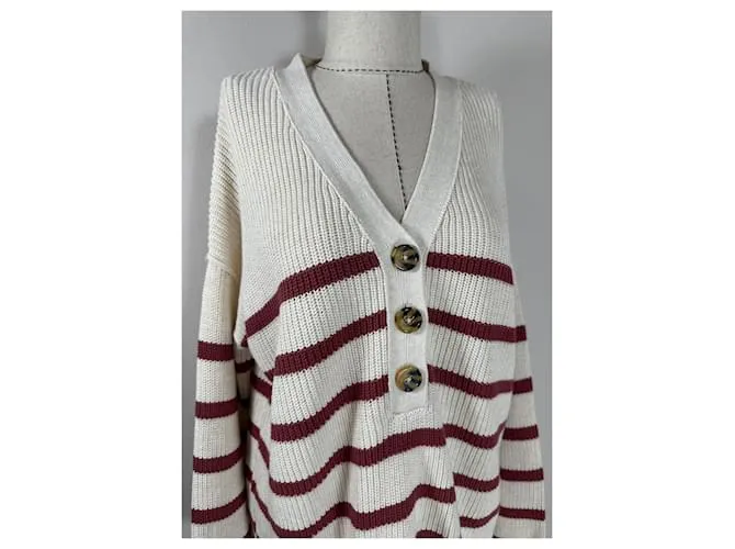 Rachel Zoe Prendas de punto Roja Multicolor Beige 