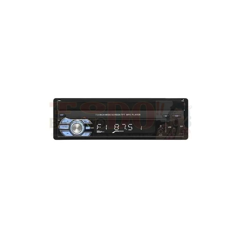 Radio Carro Mp5 Pantalla Retractil Bluetoth Mirror Link 1DIN