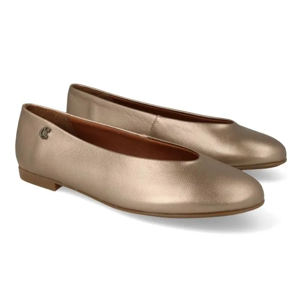 REBAJAS BAILARINAS MUJER PIEL MOD. MALIBU TITAN