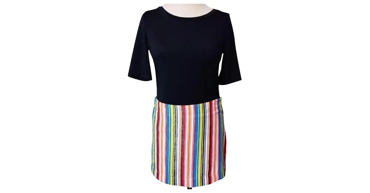 REGINA RUBENS FALDA RAMIE BAYADERE T 36/38 Multicolor 