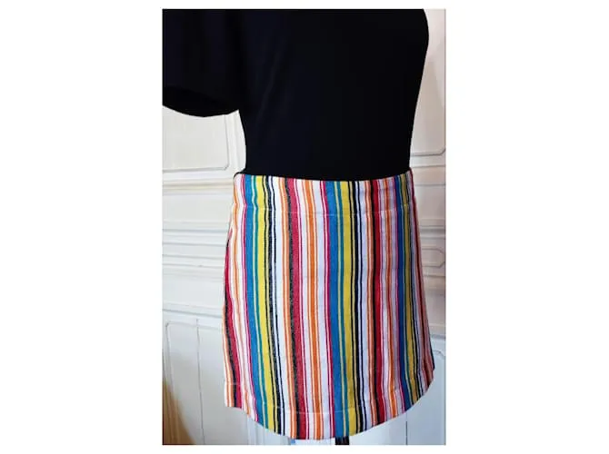 REGINA RUBENS FALDA RAMIE BAYADERE T 36/38 Multicolor 