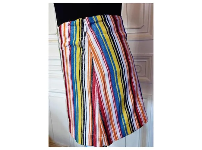 REGINA RUBENS FALDA RAMIE BAYADERE T 36/38 Multicolor 