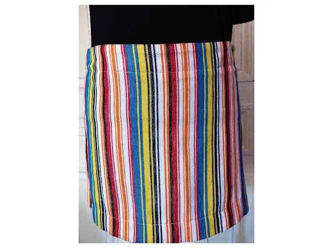 REGINA RUBENS FALDA RAMIE BAYADERE T 36/38 Multicolor 